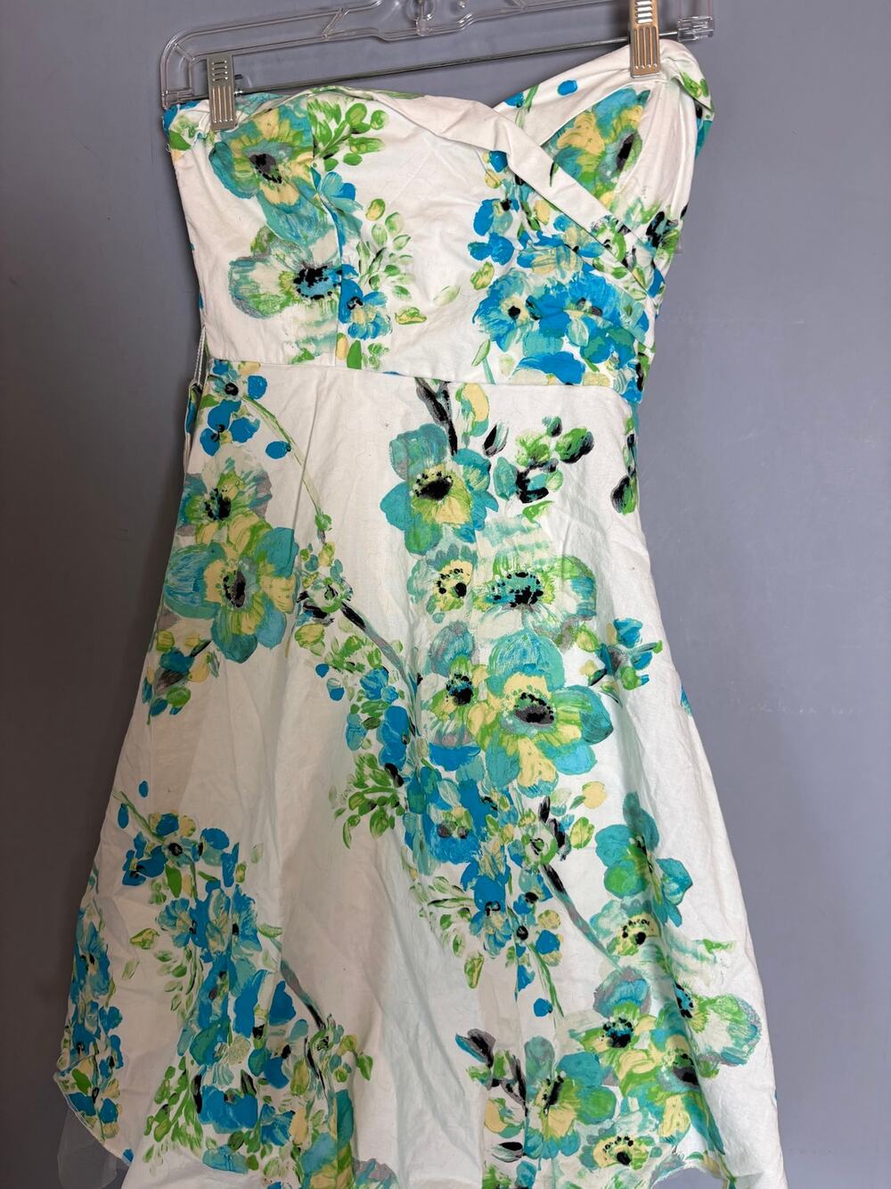 Ruby Road Women’s Floral Strapless Dress Size 5